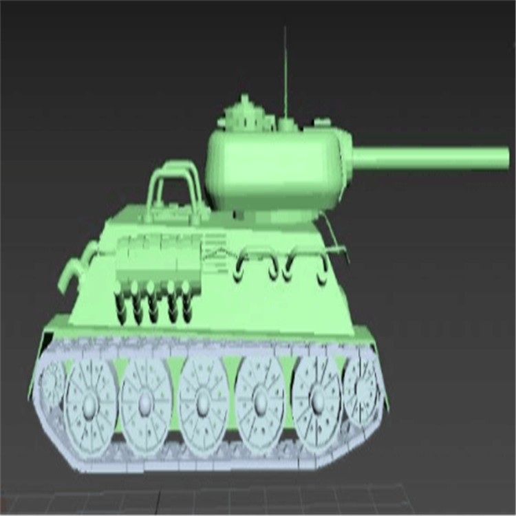 靖远充气军用坦克模型
